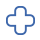 magnesia ikona zdravotnický kříž